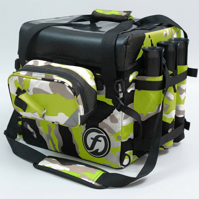 Kajaka ekipējuma soma Feelfree Crate Bag ūdensizturīgs materiāls Lime Camo
