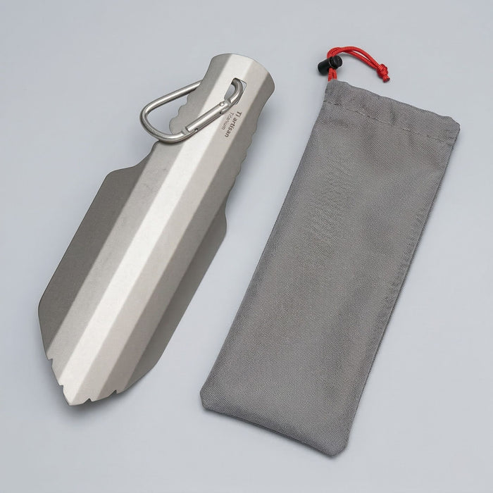 Pārgājienu lāpstiņa Outfish Titanium sudraba