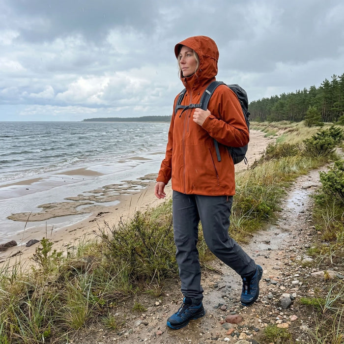 Ultraviegls lietus kostīms FHM Explorer Terracotta waterproof 10000 mm
