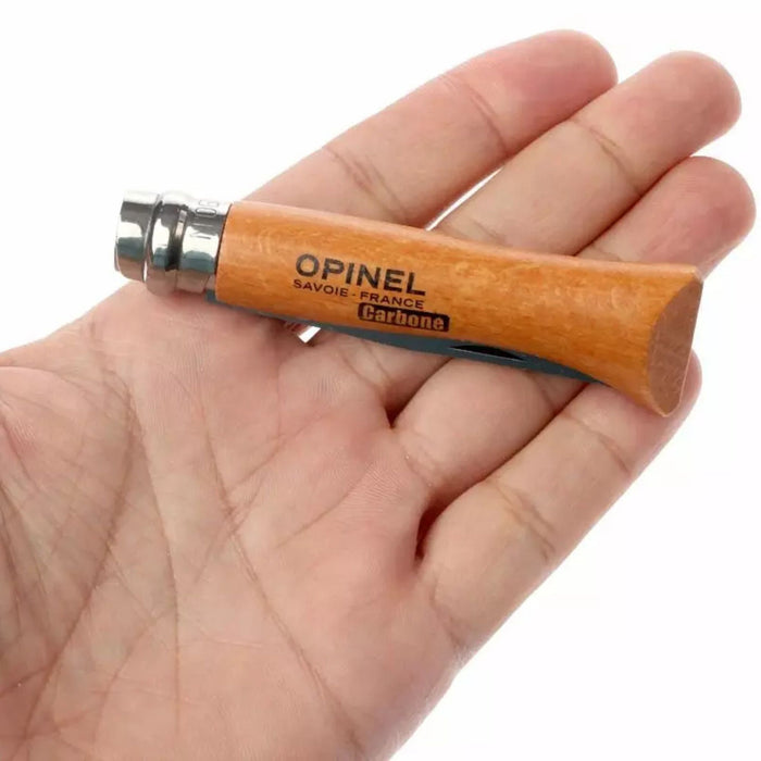 Saliekamais nazis Opinel Carbon No. 08 oglekļa tērauds un dižskābardis