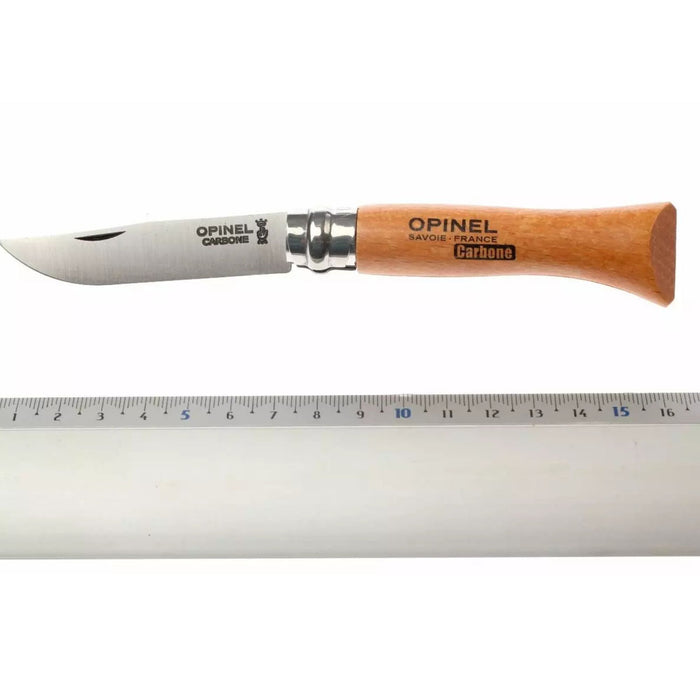 Saliekamais nazis Opinel Carbon No. 08 oglekļa tērauds un dižskābardis
