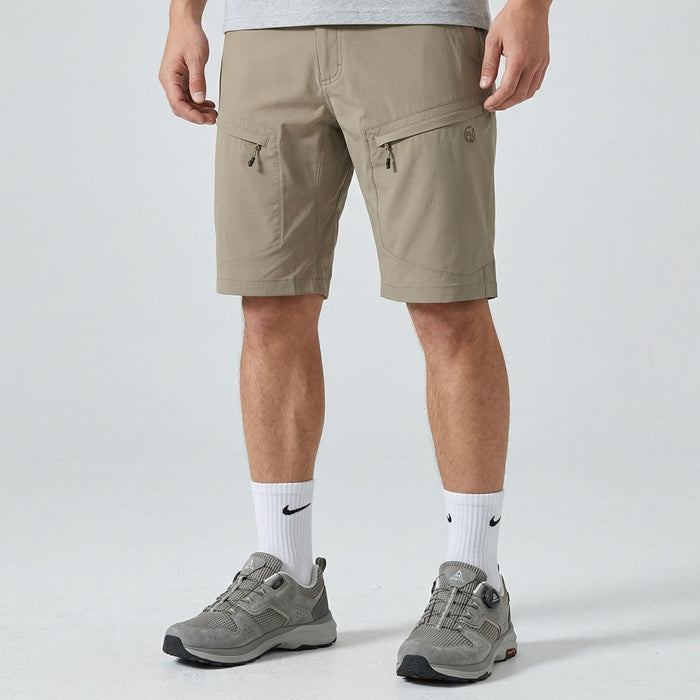 Pārgājienu šorti FHM Flow UPF 50+ Olive