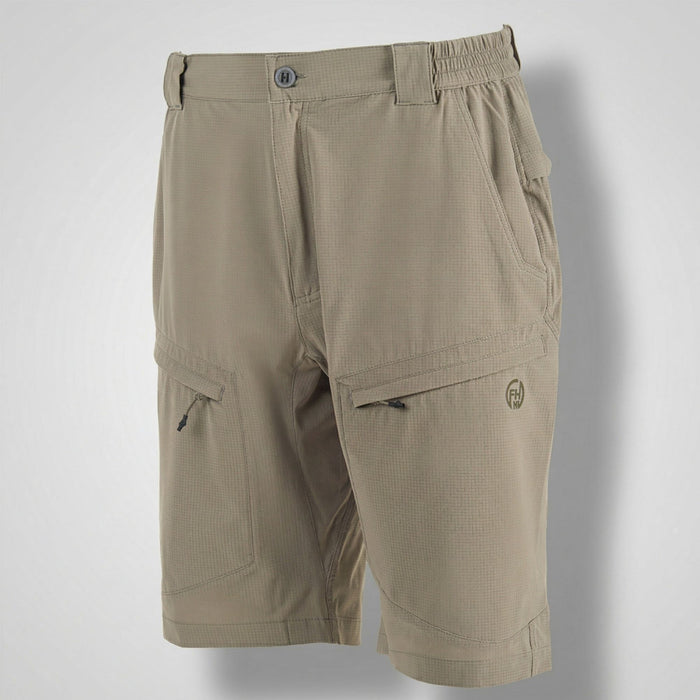 Pārgājienu šorti FHM Flow UPF 50+ Olive