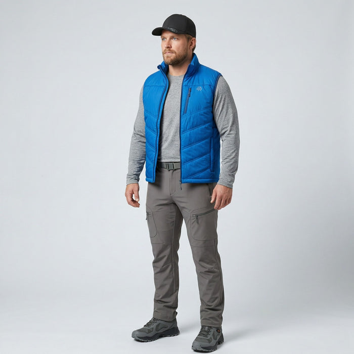 Insulated Vest FHM Mild DuPont Sorona Blue