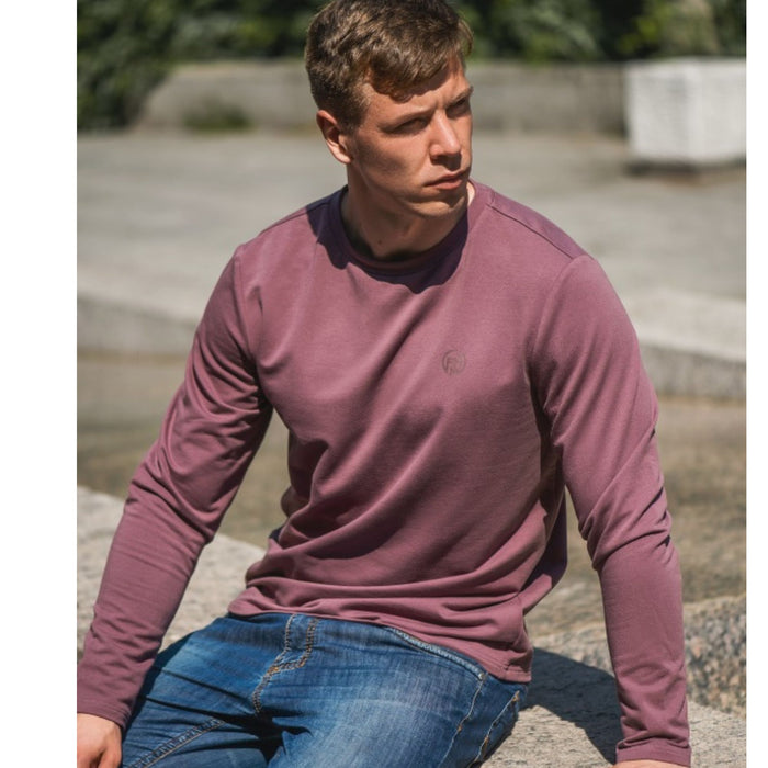 Лонгслив FHM Wave Terry Фиолетовый