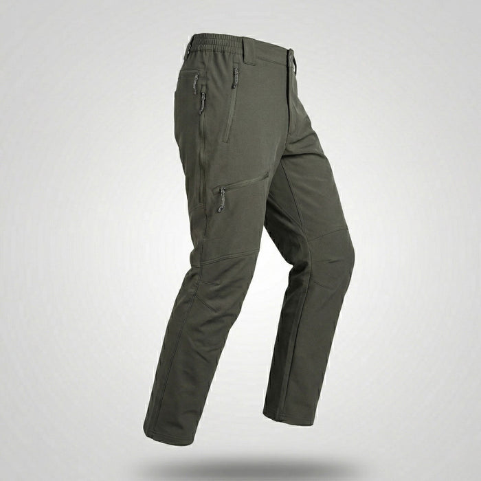 Softshell bikses Trek – elpojošas taktiskās bikses Green Khaki