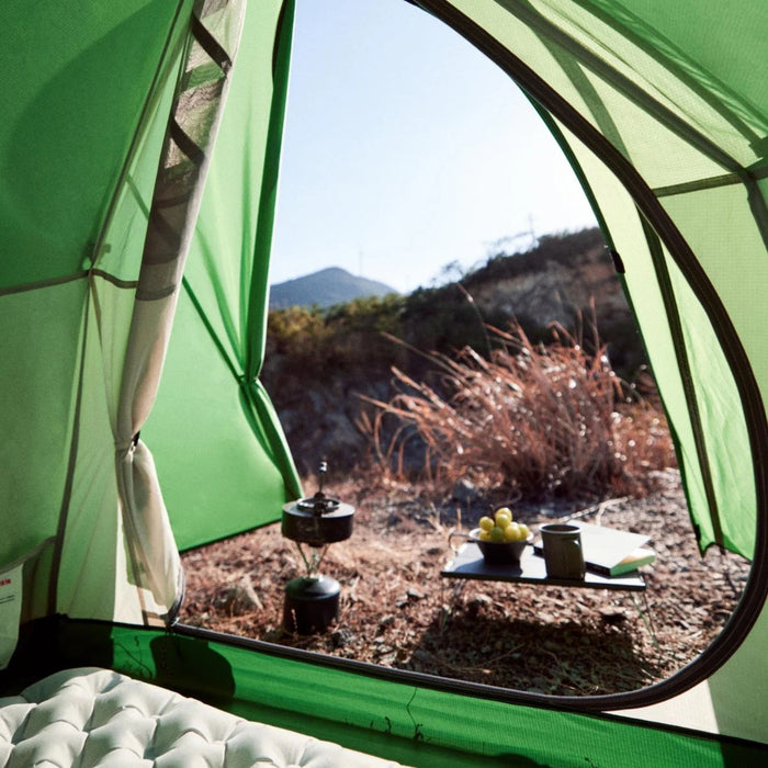 Туристическая палатка Naturehike Cloud Up Base 2-местная зеленая