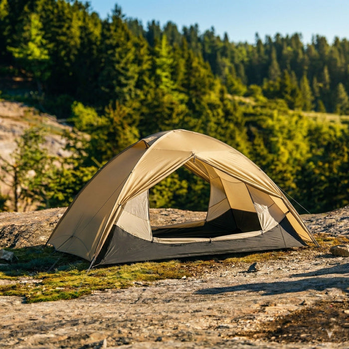 Четырехсезонная палатка Naturehike Giling PRO одноместная 1.59 kg песочная