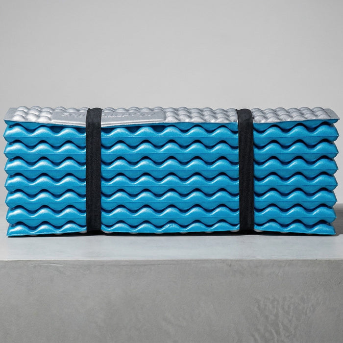 Saliekams putu paklājs Naturehike olu kastes dizains zils