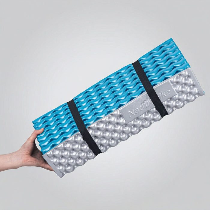 Saliekams putu paklājs Naturehike olu kastes dizains zils