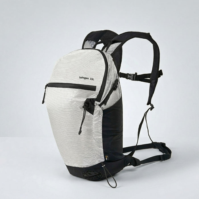 Ultraviegla mugursoma Naturehike HYDROGEN 15L ūdensizturīga balta