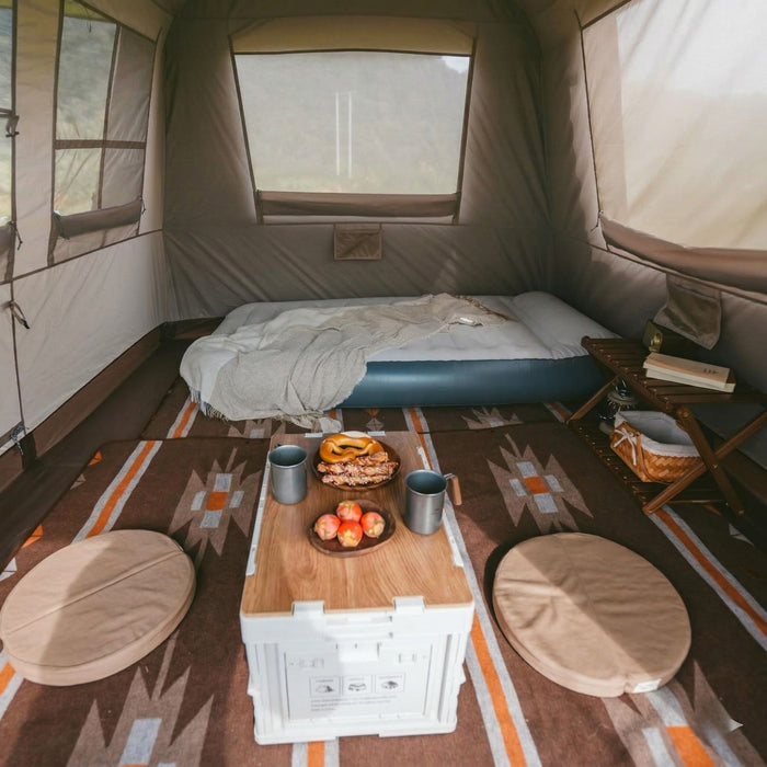 Аренда  автоматической  палатки Naturehike Village 6.0 Ⅱ с интегрированным навесом и москитной сеткой