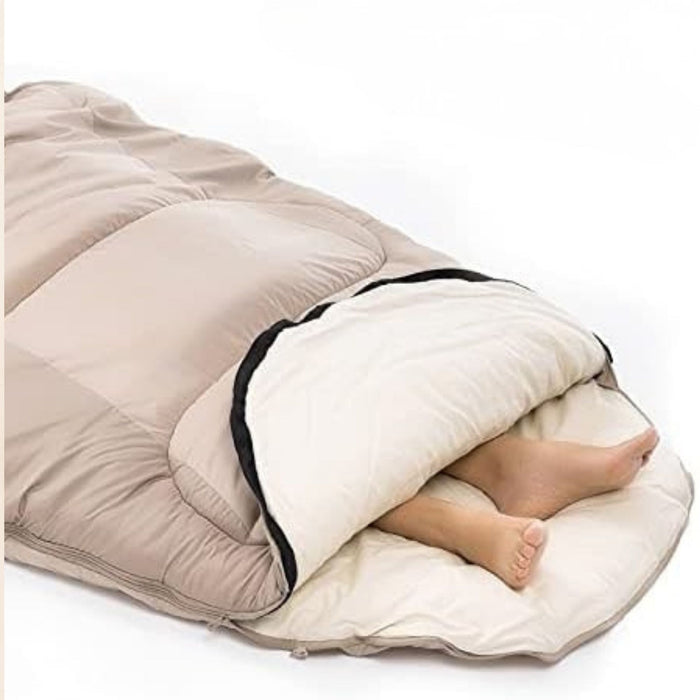 Спальный мешок Naturehike 95 cm XXL увеличенная ширина с отверстиями для рук
