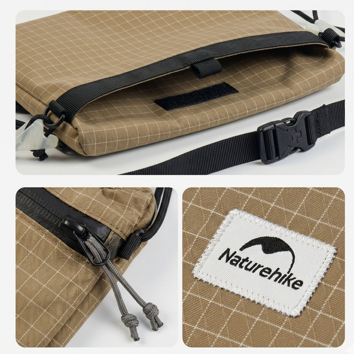 Плечевая сумка Naturehike 3L Dyneema ультралёгкая с водонепроницаемой молнией 84 г