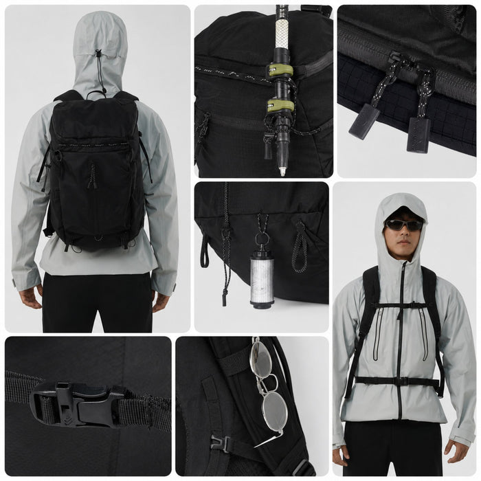 Походный рюкзак Naturehike Helium Series 25 л чёрный