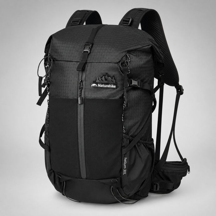 Походный рюкзак Naturehike Helium Series 30 л + 5 л  чёрный