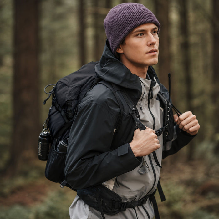 Походный рюкзак Naturehike Helium Series 30 л + 5 л  чёрный
