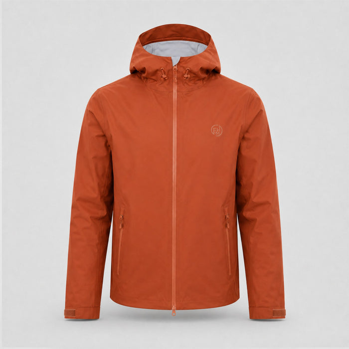 Ультралёгкая водонепроницаемая куртка 10 000 мм FHM Explorer Unisex – Terracotta, 300 г