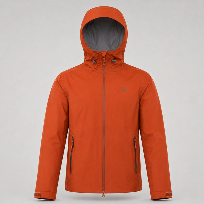 Ультралёгкая водонепроницаемая куртка 10 000 мм FHM Explorer Unisex – Terracotta, 300 г