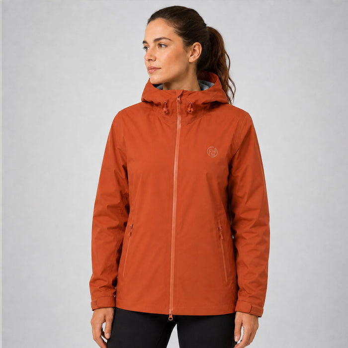 Ультралёгкая водонепроницаемая куртка 10 000 мм FHM Explorer Unisex – Terracotta, 300 г