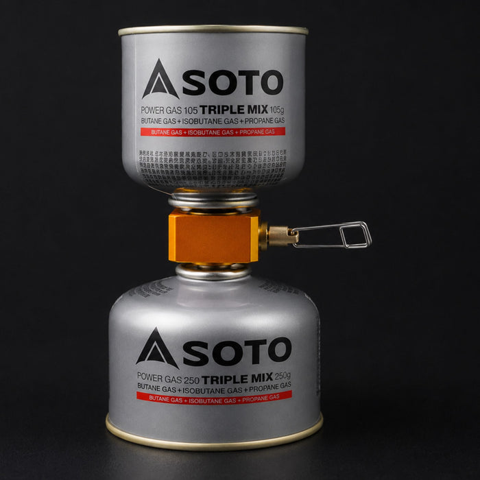 Gas Canister Refill Adapter with Thread – Camping Stove Accessory