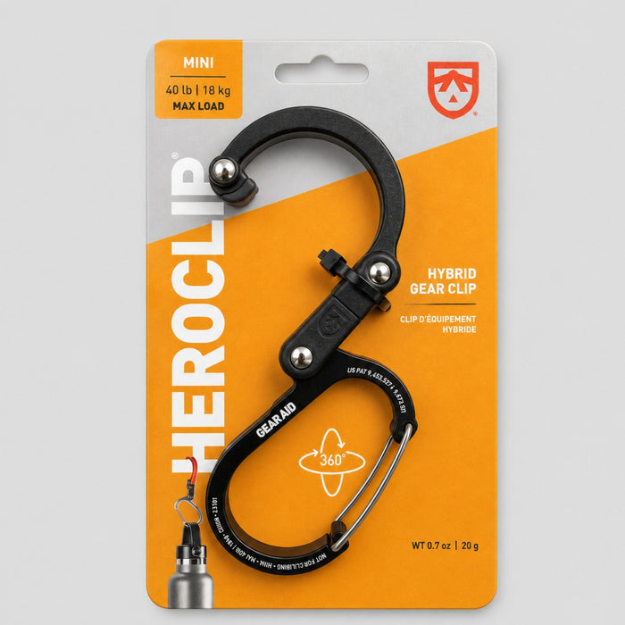 GearAid Heroclip Mini Черный (Stealth Black)