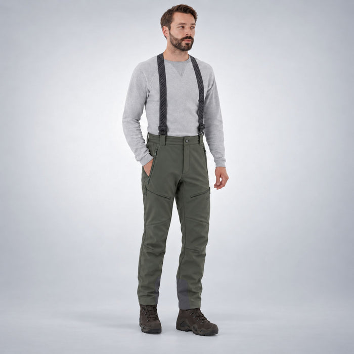 FHM Stream Tactical Softshell Suit Green Khaki