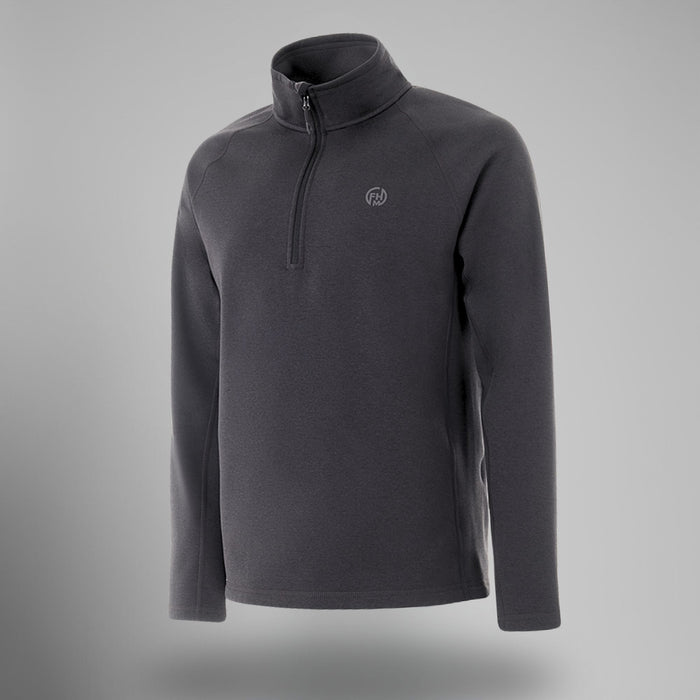 FHM Kivu Флисовая Кофта Молния 1/2 Черная