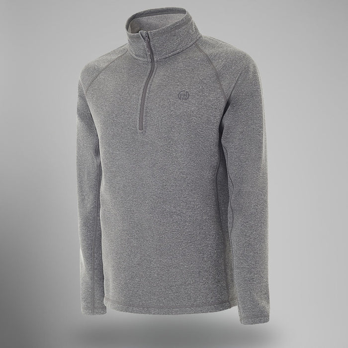 FHM Kivu Флисовая Кофта Молния 1/2 Темно Серая