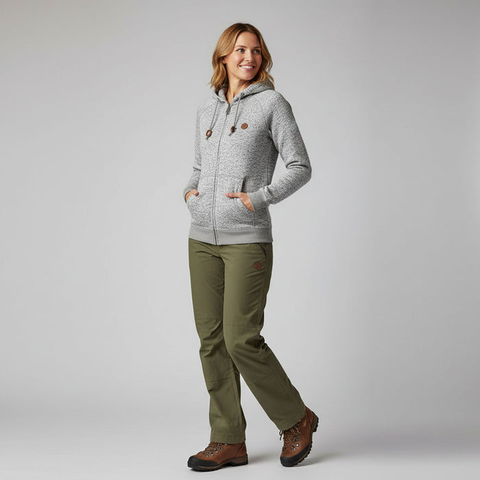 Fleece Jacket FHM Avalon Grey Knitted Fleece