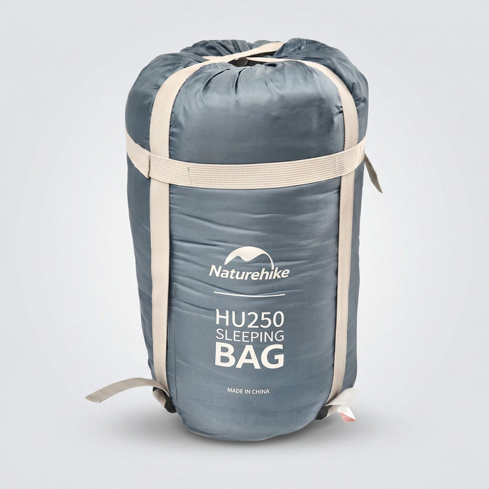 Guļammaiss Naturehike ar kapuci, hollow cotton HU250, labais rāvējslēdzējs