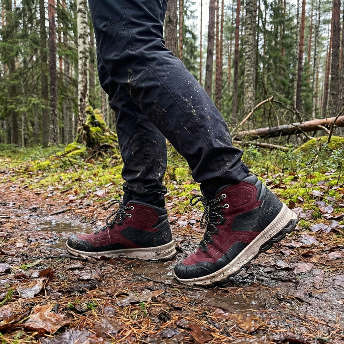 Hiking Boots Grisport leather upper