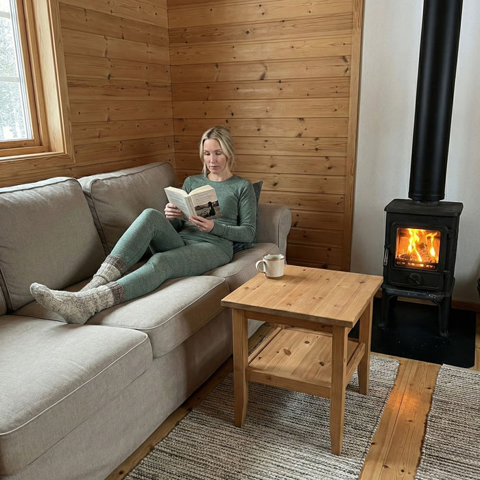 Termoveļas komplekts Viking Sigrid bambusa viskoze ar rakstu