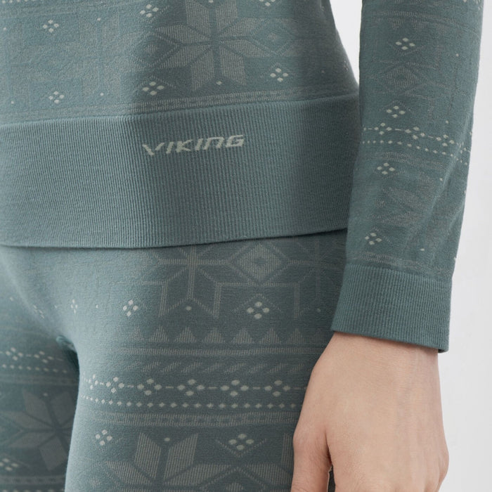 Termoveļas komplekts Viking Sigrid bambusa viskoze ar rakstu