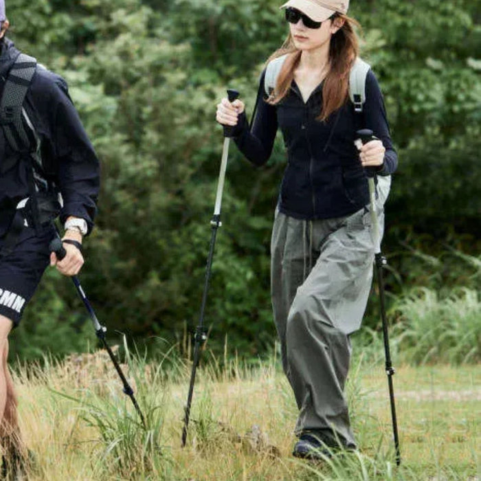Trekinga nūja Naturehike Hoar Trek EXT1 ar 3K oglekļa šķiedras trīs sekciju 135 cm