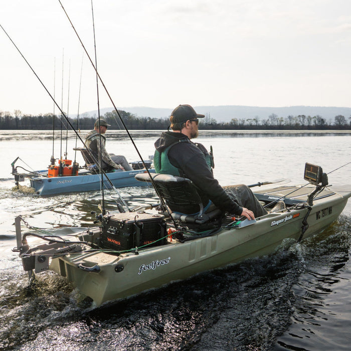 Fishing Kayak FeelFree Superfish 108 motor-ready compact hull