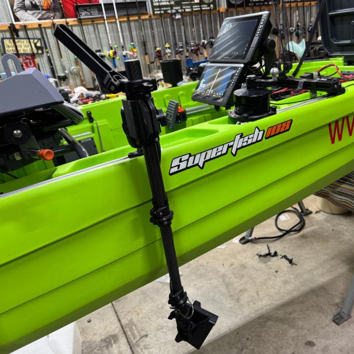 Fishing Kayak FeelFree Superfish 108 motor-ready compact hull