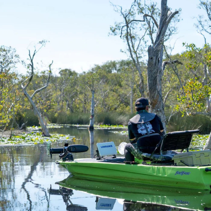 Fishing Kayak FeelFree Superfish 108 motor-ready compact hull