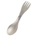 Fjord Nansen JACON TITANIUM SPORK Spoon Fork viegls un izturīgs titāna karote-šaķis pārgājieniem un kempingiem.