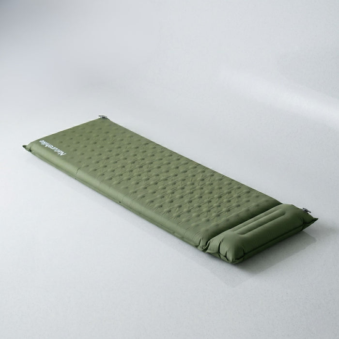Pašpiepūšamais paklājs Naturehike 6cm R-value 4.9 Zaļš