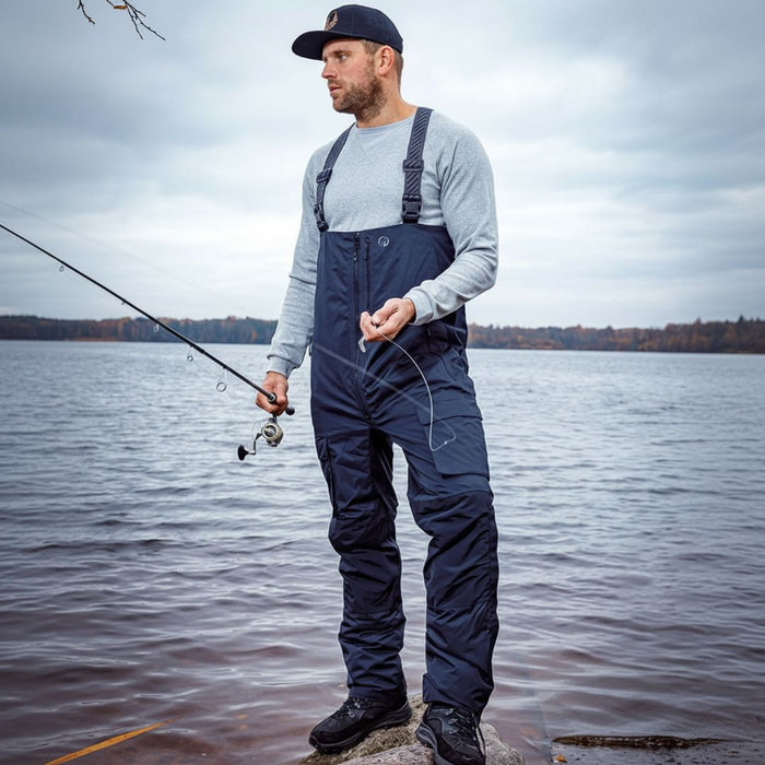 Makšķernieku Bikses FHM Guard Insulated V2 Siltinātas 20000 mm Melnās