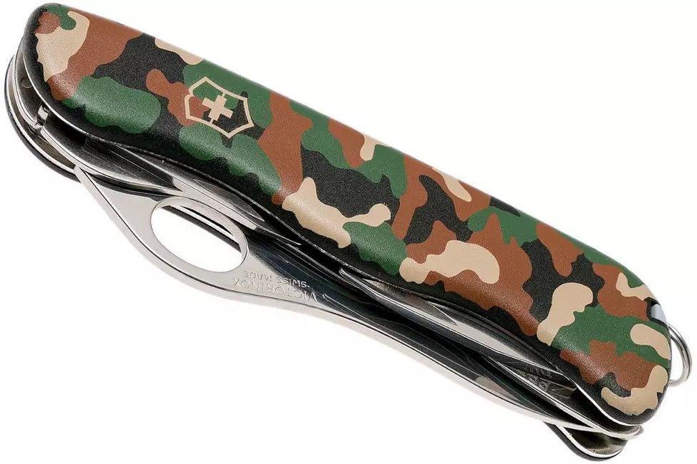 Multifunkcionālais nazis Victorinox Trailmaster Grip nerūsējošais tērauds ar Liner Lock Camo