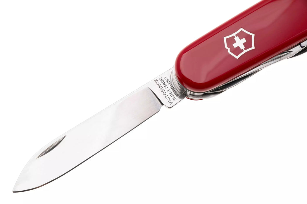 Multifunkcionālais nazis Victorinox Huntsman ABS kabatas instruments ar 15 funkcijām sarkans