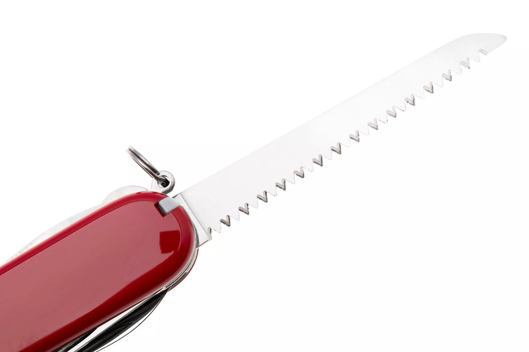 Multifunkcionālais nazis Victorinox Huntsman ABS kabatas instruments ar 15 funkcijām sarkans