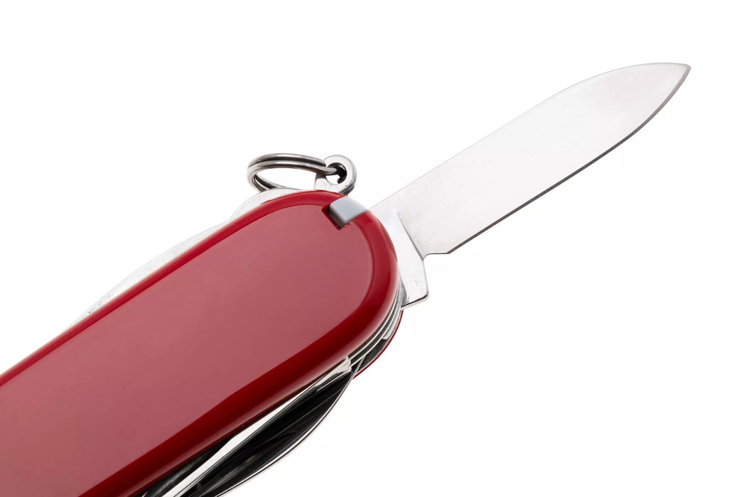 Multifunkcionālais nazis Victorinox Huntsman ABS kabatas instruments ar 15 funkcijām sarkans