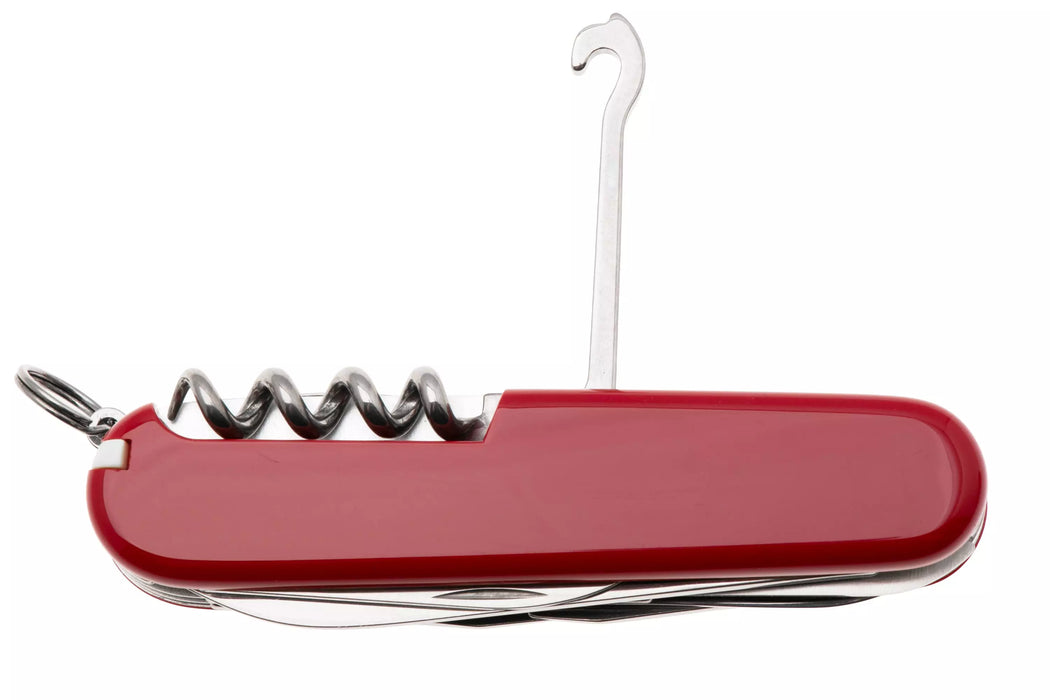 Multifunkcionālais nazis Victorinox Huntsman ABS kabatas instruments ar 15 funkcijām sarkans