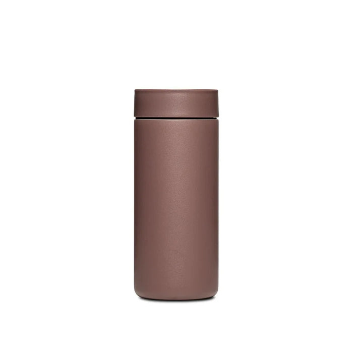 MiiR 350 ml vakuumizolēta termokrūze 360 Traveler, ciedra brūna