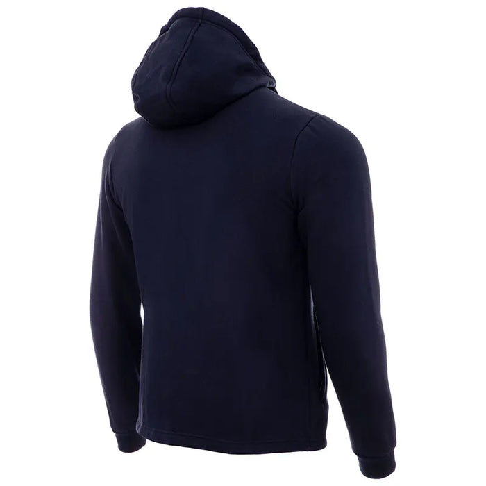 - Zipped Hoodie Wave Blue, aizmugures skats
- Viegls un ērts materiāls, piemērots gan iekštelpām, gan āra aktivitātēm
- Regulējams kapucis personalizētam komfortam
- Raglan piegriezums elegantam un stilīgam izskatam
- Priekšējā kabata funkcionalitātei un estētikai
- Svars: 0.7 kg
- Zīmols: Outfish