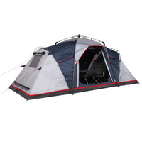 Telts Noma. Liela 4-vietīga automātiskā telts Iznoma Telti FHM Antares 4, ar izturīgu stikla šķiedras un tērauda rāmi, divām atsevišķām telpām, konvekcijas ventilāciju, ūdensizturīgu poliesteru, ugunsdrošu audumu, viegli uzstādāma, piemērota ģimenēm vai nelielām draugu kompānijām. FHM.