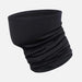 Black neck gaiter merino